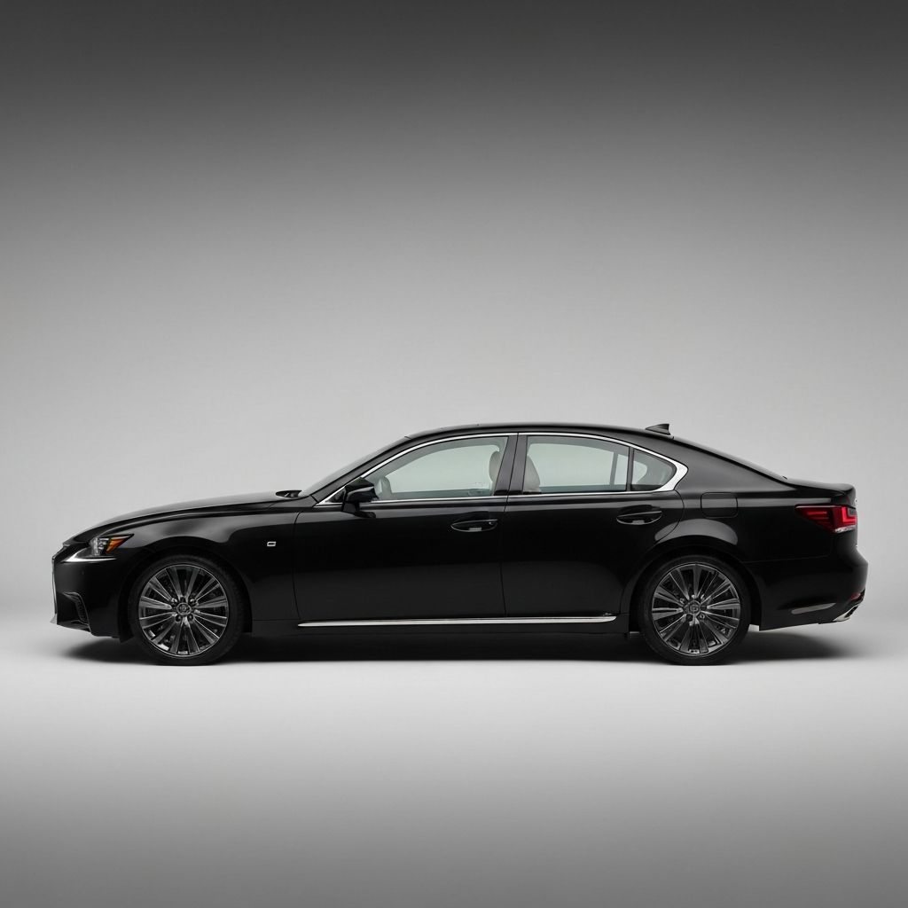 Premium black Lexus sedan for Melbourne airport transfers